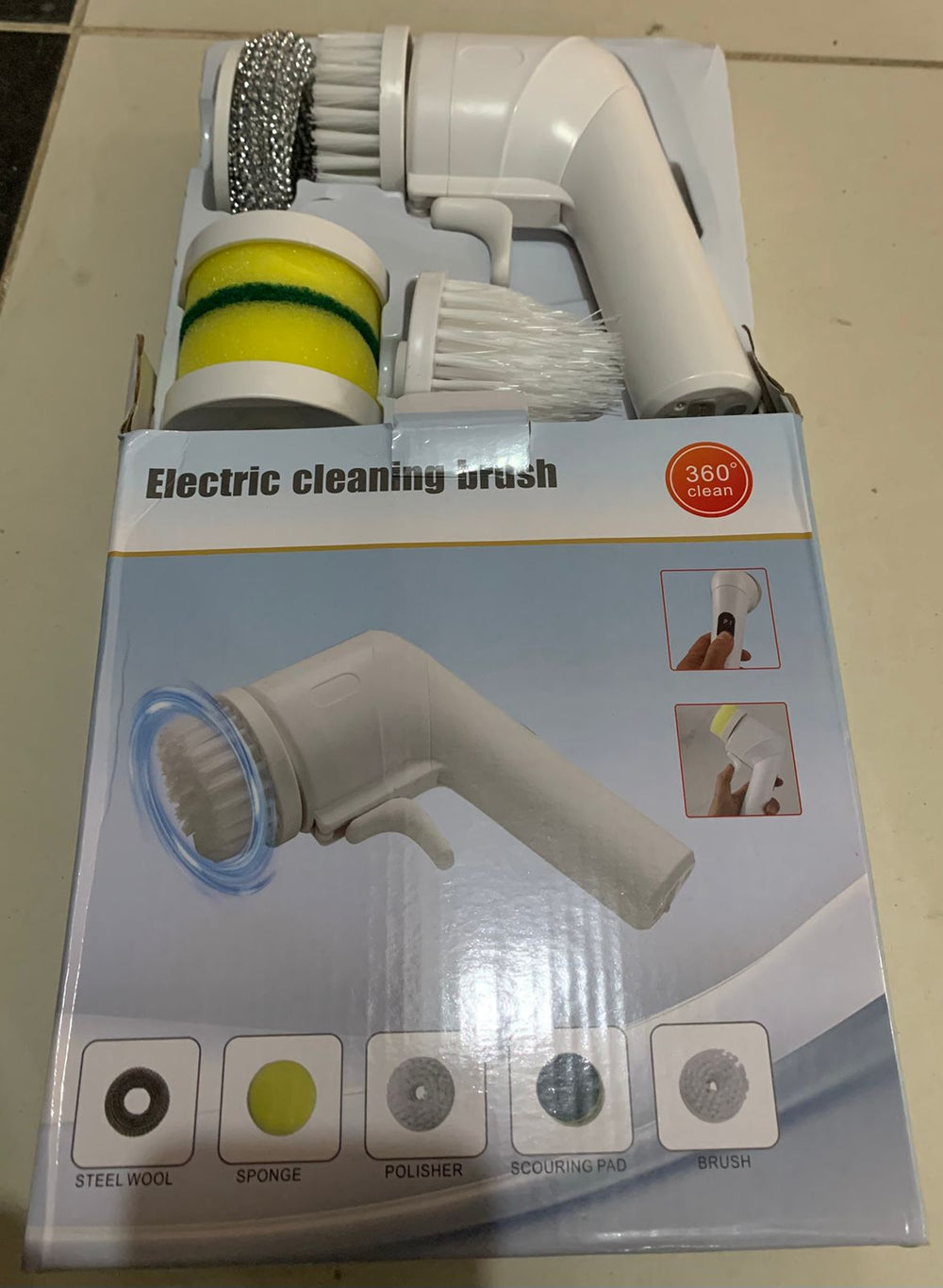 Electric Spin Scrubber
