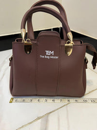 Teal Rexine Bag Set