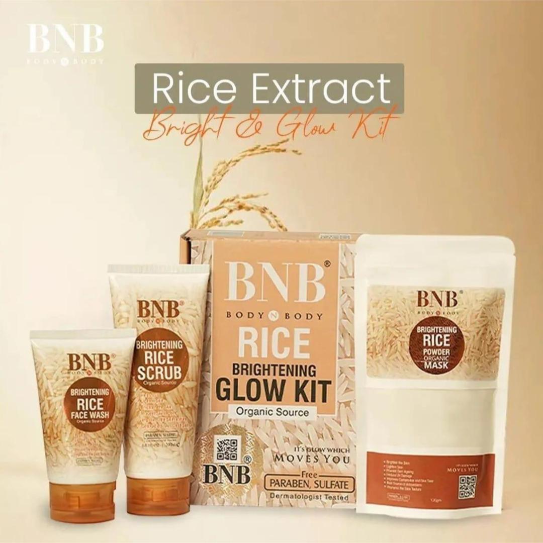 Rice Facial Brightening Kit
