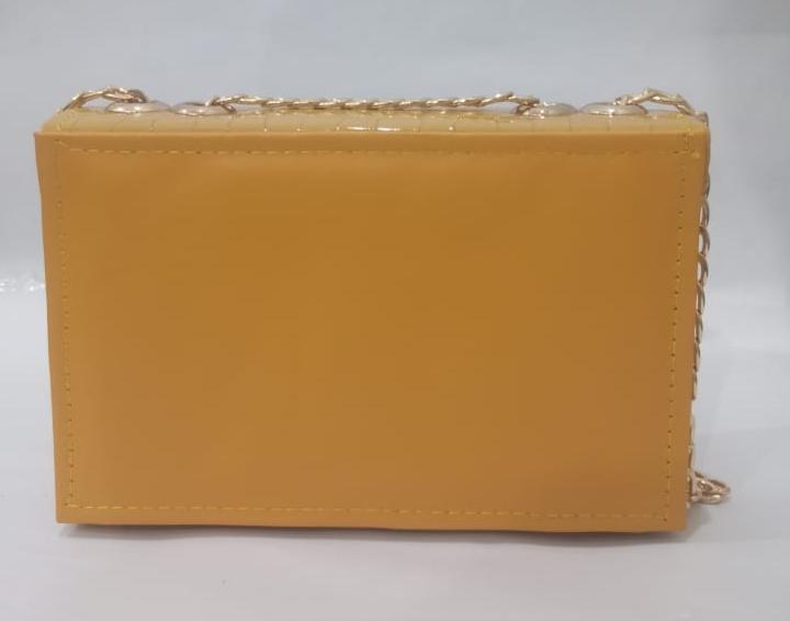 Yellow Rexene Handbag