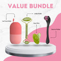 Jade & Ice Roller Set