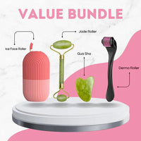 Jade & Ice Roller Set
