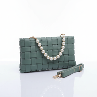 Green Woven Bag